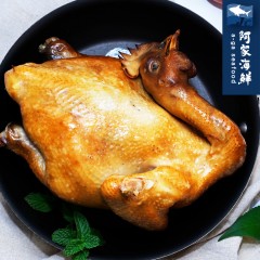 【阿家海鮮】無添加煙燻甘蔗雞 1600±10%/隻